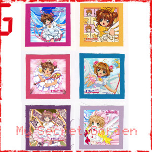 Cardcaptor Sakura カードキャプターさくら Sakura Kinomoto anime Cloth Patch or Magnet Set 1